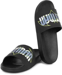 New Oranie Men Flip Flops (Black , 7)