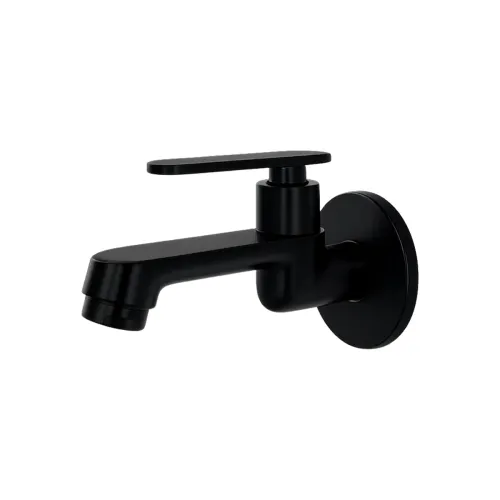 Image of NEW WARE® 5.5 Inch Matte Black Bib Cock Tap