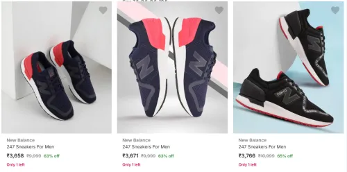 Image of New Balance Men’s Casual Shoes upto 65% Discount