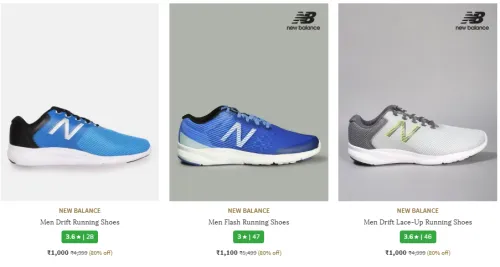 Image of NEW BALANCE MEN'S Sports Shoes @ Up to 80% OFF