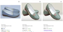 New Latest Girls Slip on Ballerinas Minimum 60% Discount