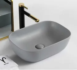 NEXIS CERAMIC Tabletop Wash Basin Grey Set