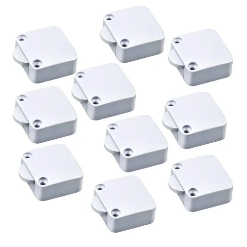Image of NEXT GEEK Wardrobe 2 Way Switch Cabinet Lamp Switch Automatic Door Switch Push To Off White - Pack Of 10 (2 Year Warrant