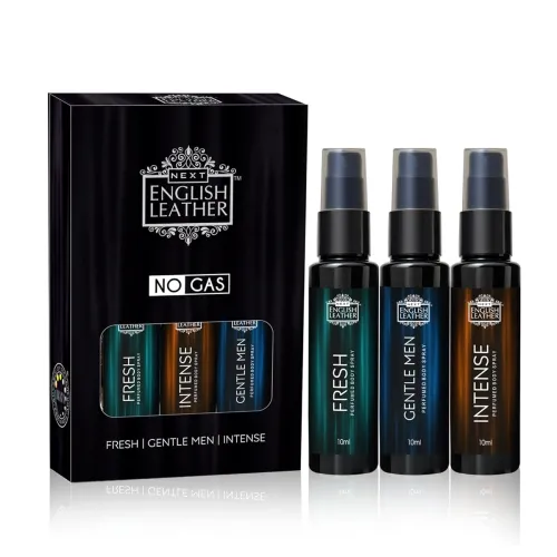 Image of Next Care English Leather No Gas Perfume Body Spray Set for Men & Women | Fresh, Intense & Gentle Men Fragrance | Long L