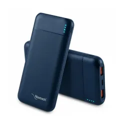 Nextech Slender 10000mAh Power Bank - Blue 