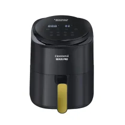 Nexus Pro 4.5 litres Air fryer 1200 Watts with Smart Touch Panel [ Golden Handle with Full Display ]