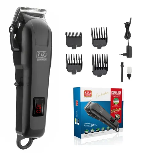 Image of NG-777 Salon Series Professional Cordless Hair Clipper Digital Display 6000 RPM
