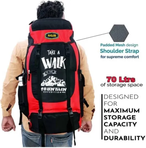 Image of NGR FASHION  rukshak bag for men and women Rucksack - 65 L
