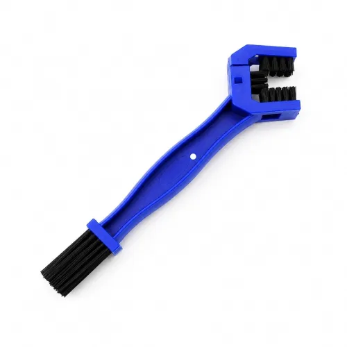Image of NI NEW IDEA 3-Sided Chain Cleaning Brush for Motorcycle, Bicycle & Scooter