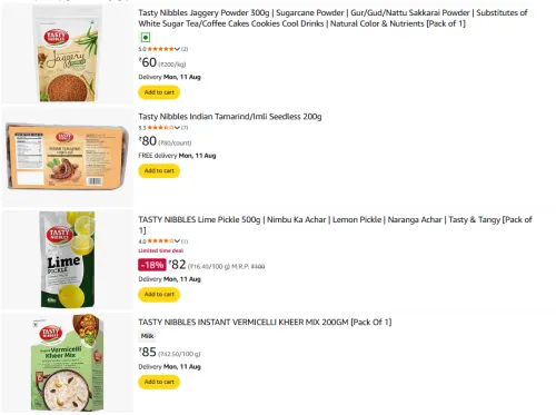 Image of NIBBLES Brand any Product Buy for Sardine Pickle 400g in Pet Jar Free