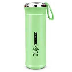 Nice Water Bottle, 400ml, Leak Resistant with Wrist Strap