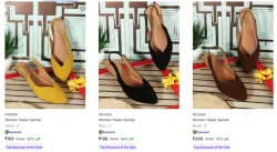 Nidima Womens Heels at minimum 78% Discount