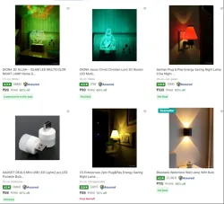 Night Lamps Starting at ₹98