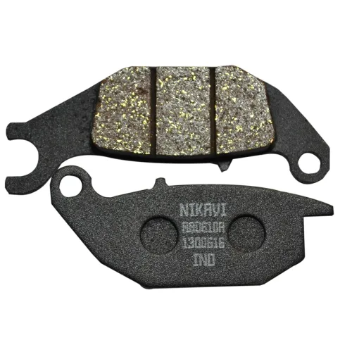 Image of NIKAVI DP8 Rear Brake Pad Disc Pad Compatible for Yamaha R15 v1 & v2 / Hero Karizma ZMR/Yamaha FZ (rear)