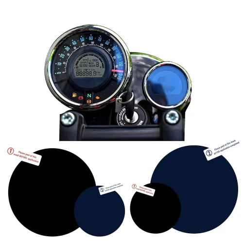Image of NIKAVI SMSG22 Speedo Meter Screen Protector Scratch Guard Compatible