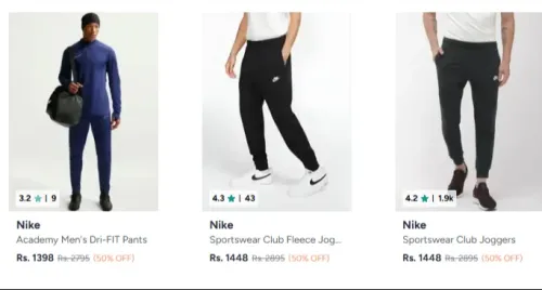 Image of Nike Academy Men's Pants Upto 50% OFF