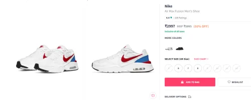 Image of Nike Air Max Fusion Men's Shoe