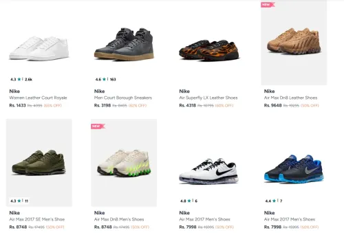 Image of Nike Casual Shoes at minimum 65% Discount