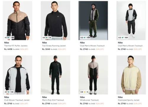 Image of Nike Clothing up to 50% Discount