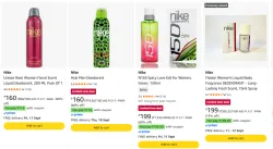 Nike Deodorant Starting @ ₹112