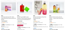 Nike EDP Perfume minimum 80% Discount
