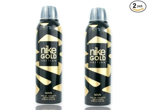 Image of Nike Gold Edition EDT Deodorant for Man 200ml*2 Combo Pack