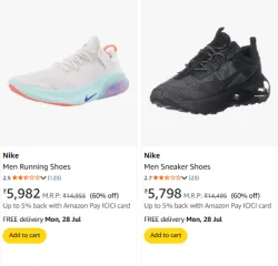 Nike Men Fashion Shoes Minimum 55% Discount