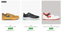 Nike Mens Shoes at minimum 65% Discount