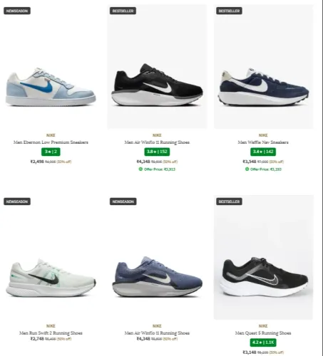 Image of Nike Men's Sneakers up to 50% Discount