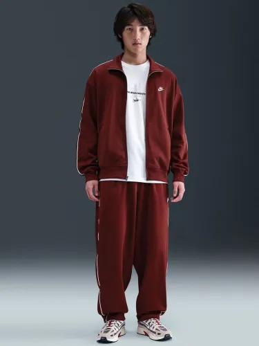 Image of Nike Men Sportswear Club Men Oversized Knit Tracksuit Jacket
