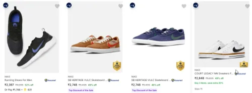 Image of NIKE Men’s Casual Shoes at up to 52% Discount