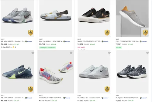 Image of Nike Men's Shoes up to 50% Discount