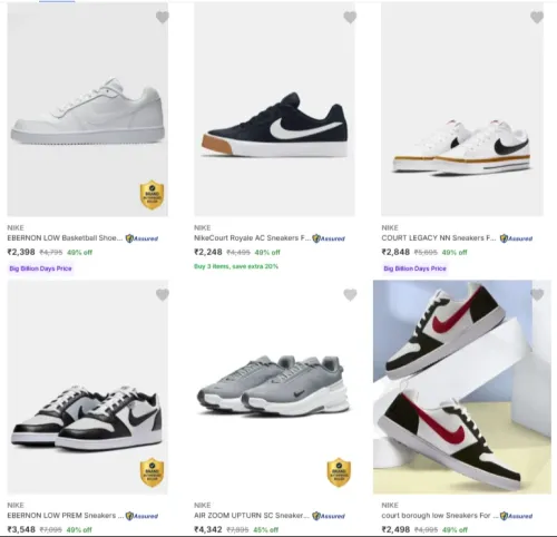 Image of Nike Men's Shoes up to 50% Discount