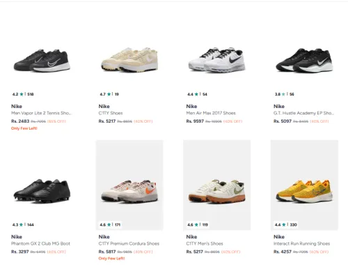 Image of Nike Men's Shoes Up to 65% Discount 