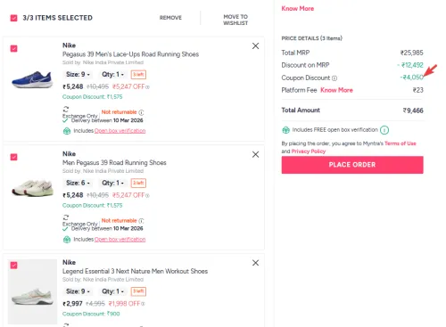 Image of Nike Men's Shoes up to 65% Discount