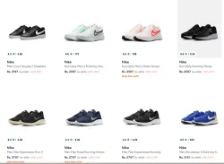 Nike Mens Sneakers at minimum 45% Discount
