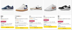 Nike Mens Sneakers at minimum 50% Discount
