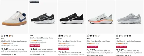 Image of Nike Men's Sneakers up to 50% discount