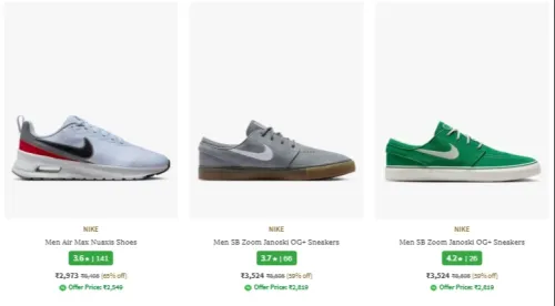Image of Nike Men's Sneakers up to 65% Discount