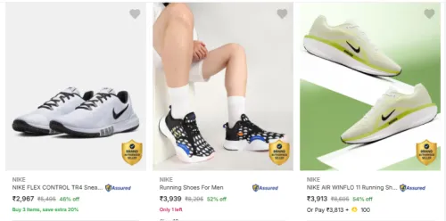 Image of Nike Men’s Sports Shoes Upto 54% Discount