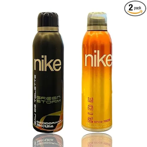 Image of Nike Ride and Green Storm Eau De Toilette Deodorant pack of 2