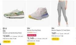 Nike Shoes & Clothing Upto 84% Discount