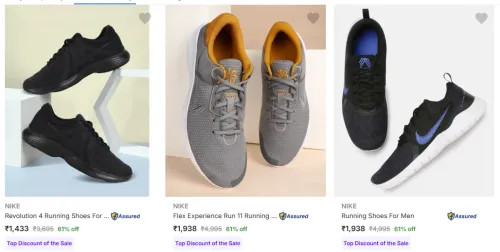 Image of NIKE Shoes For Men upto @₹61% Off