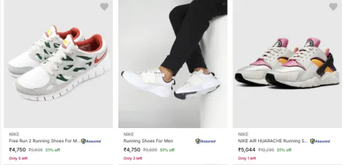 Image of Nike Shoes Minimum 50% Discount