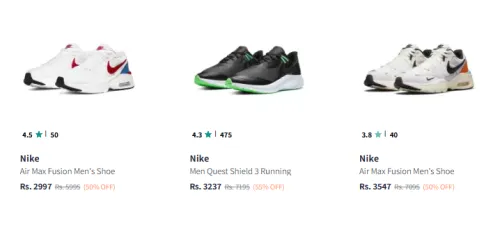 Image of Nike Shoes Minimum 50% Discount