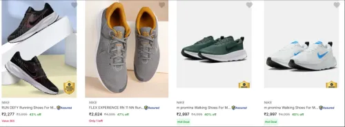 Image of Nike Shoes Triple Offer Flipkart