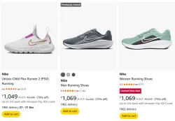 Nike Shoes @ Up to 75% Discount