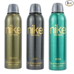 Nike Unisex Honey + Oud + Musk Deodorant – 3×200ml