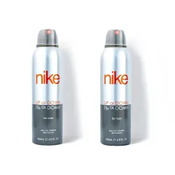 Nike Up Or Down Deodorant Aerosol For Men 200 ml Each (Pack of 2)