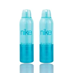 Nike Up or Down Deodorant for Women - Confidence-Boosting Fragrance - Pack of 2 (200ml each)